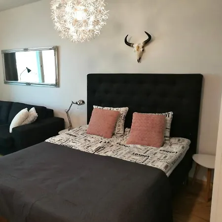 Studio Apartment With Balcony, Parkinghall * 奥卢