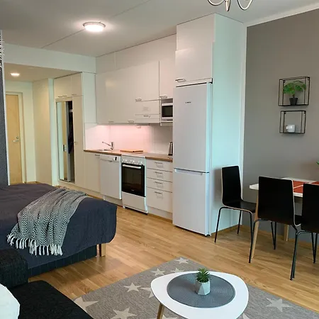 公寓 Studio Apartment With Balcony, Parkinghall *